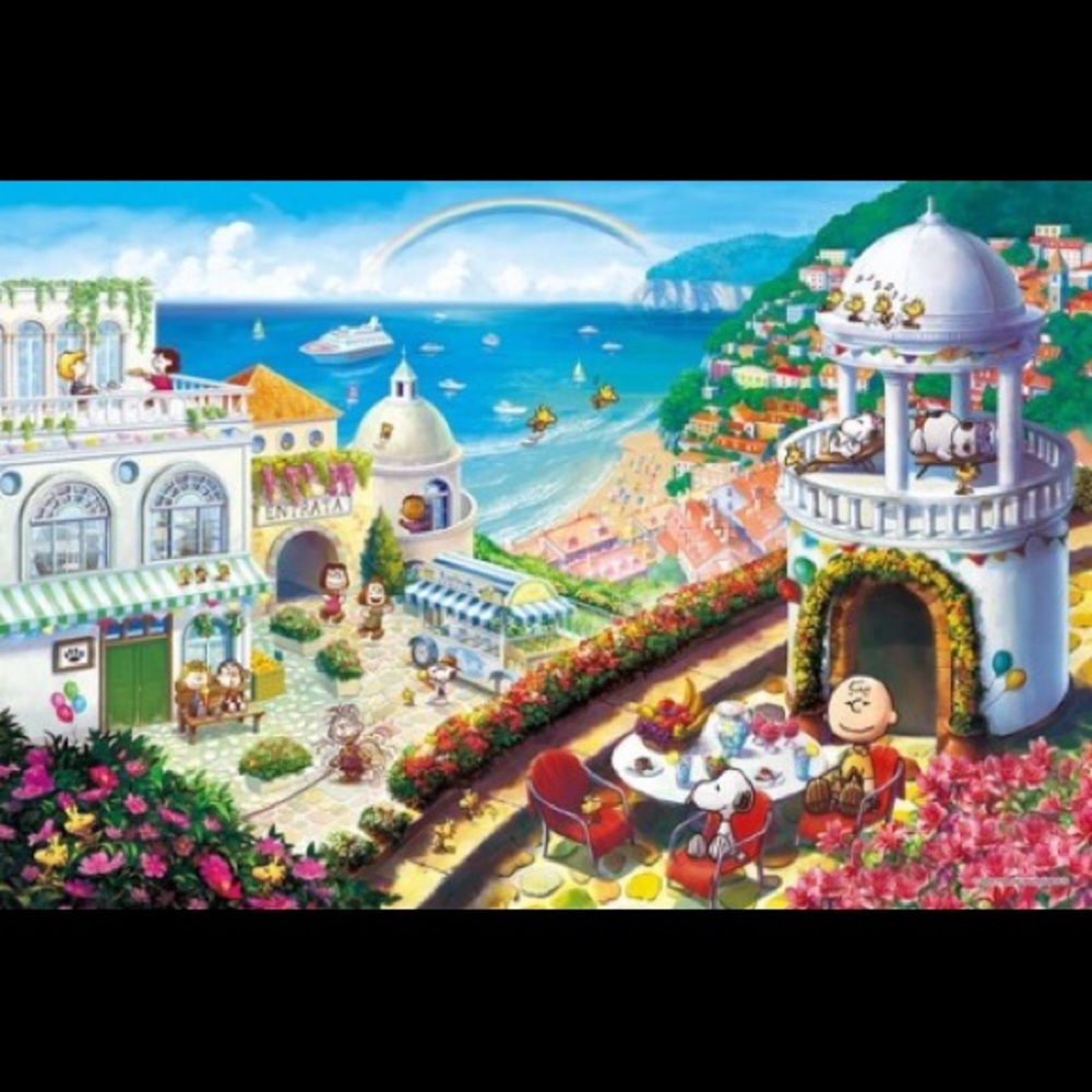 1000 pcs Snoopy on Vacation Peanuts Epoch Puzzle